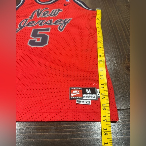 Jason Kidd New Jersey Nets NBA Basketball Jersey - Picture 7 of 7